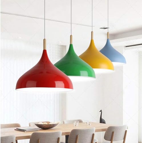 Lámpara de techo azul oscuro de metal ajustable para sala de estar 4