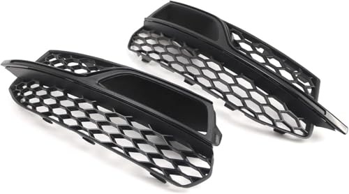 Calandre à double pont pour grille phares antibrouillard avant A3 S-Line 1pair droite gauche
