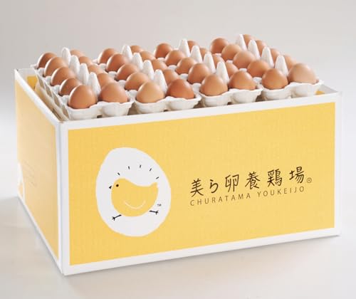 卵の黄身が掴めるほどの新鮮さ 美ら卵養鶏場の卵 80個