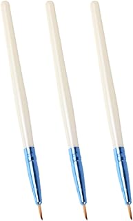 Cabilock 3pcs Fine Point Eyeliner Brush Porta...