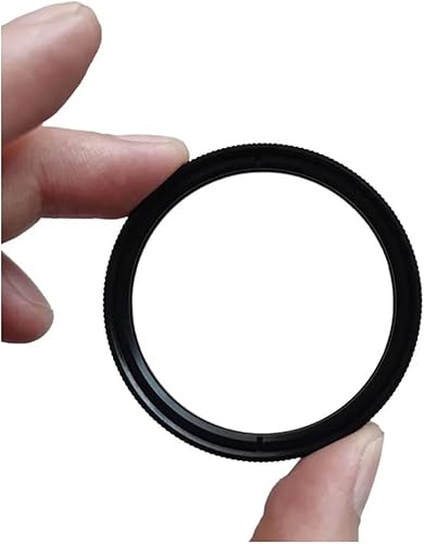 Kit de accesorios para microscopio 2 unids 1.890 in microscopio Barlow Len 0.197 in de espesor para microscopio estéreo diapositivas de microscopio