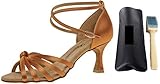 tanzschuhe diamant schwarz  Diamant 109-087-379 Damen Tanzschuhe inkl. Mc-Tanz Aufrauhbürste 6