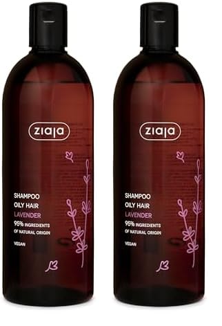 Ziaja - Champu Lavanda Cabello Graso (Paquete de 2)
