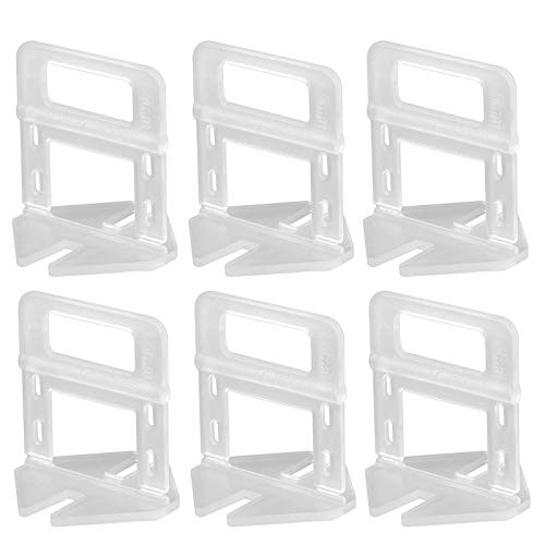 LiNKFOR 100PCS Tile Leveling Spacers 1.5MM Tile Leveling System Clips Tile Leveler Clips