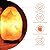 Premium Himalayan Salt Lamp with Wooden Base - Handcrafted Natural Shape Himalayan Pink Salt Lamp for Bedroom, Living Room & Office
