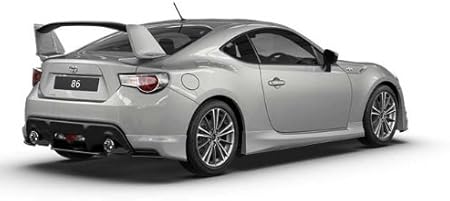 Amazon トヨタ86 Toyota86 オーストラリア仕様 86 Gts エアロパッケージ用 湾岸仕様 リアアンダースポイラー メーカー純正塗装済み D6s スターリングシルバーメタリック リアアンダースポイラー 車 バイク