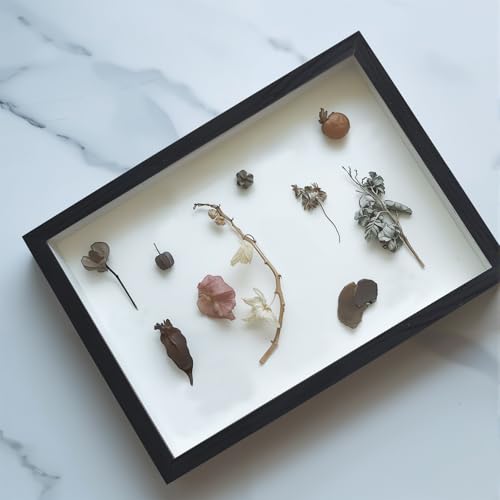 Cadre photo 3D A4 shadow box pour moulage argile polymère et objets