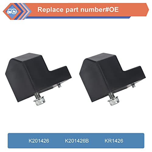 Zonfant 2Pcs Control Arm Bumper, Front Lower Suspension Control Arm Bumper Stops Compatible With Chevy/Gmc Silverado Sierra 1500Hd 2500 2500Hd 3500 Avalanche Suburban Tahoe Yukon Replace #K201426 #TOP1
