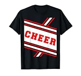 Cheerleader Costume Shirt Halloween Cheer Team T-Shirt