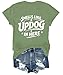 Smells Like Updog in Here Shirt, Funny Smells Like Updog in Here V Neck T-Shirt for Women Men Green