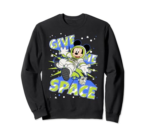 Sweatshirt Mickey Mouse astronaute Disney vêtement streetwear unisexe original