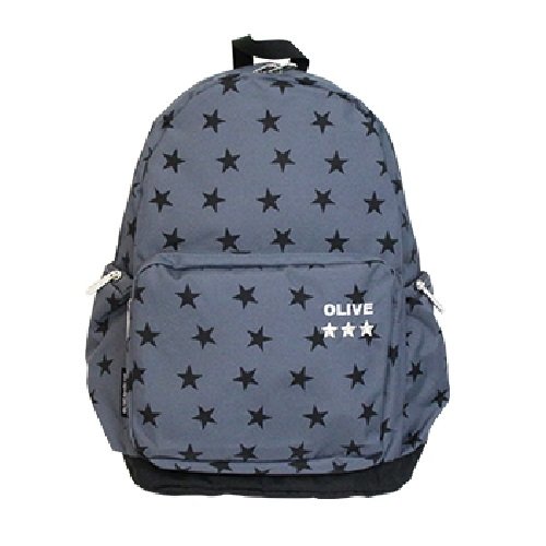 OLIVEdesOLIVE Sac<オリーブデオリーブ> リュックサック<デイパック> 子供用 4カラー 36623-ace (グレー)