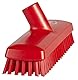 Vikan 70414 Stiff Bristle Deck Scrub, 10-3/4 Polyester, Red