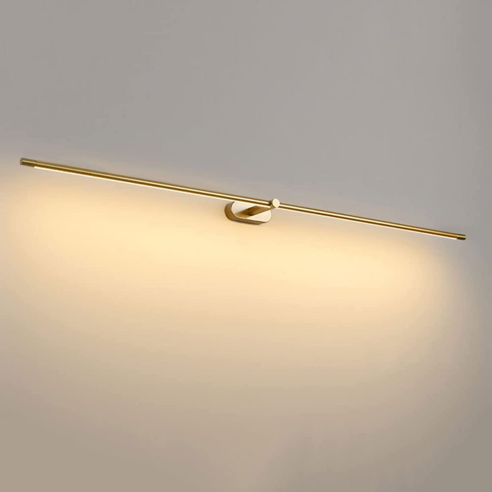 Olskfuh Light Wall Lamp, Mirror Led Vanity Mirror 38.6Inch Linear Wall Sconce Ing Over Mirror Cabinet, 18W Makeup Mirror Front Lamp Bath Vanity S For Dressing Ro,