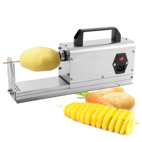 Máquina Cortadora en Espiral de Papas Eléctrica