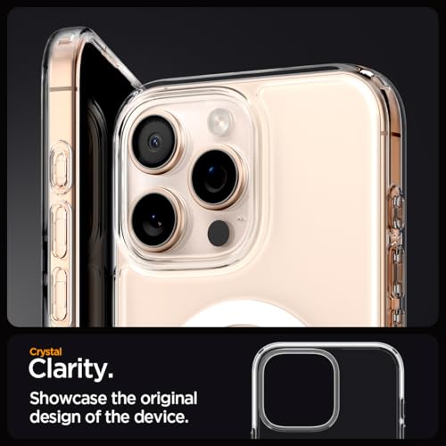 Image of Spigen for iPhone 16 Pro Max Case, Ultra Hybrid MagFit [Anti-Yellowing] [Compatible with Magsafe] - Clear