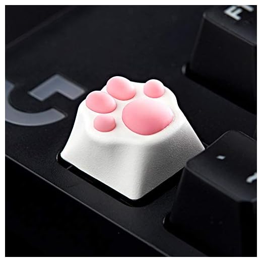 Custom Gaming Key Cap - Byhoo Cat Palm Keycap for Cherry MX Switch Machinery Keyboard for ESC Key, Metal Cat Claw Keycap for FPS MOBA Game Players, Keyboard Enthusiasts