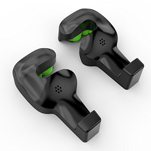 Car Hooks, Gvoo 2 PCS Convenient Vehicle Back Seat Headrest Hanger Hidden Holder for Bag Purse Cloth and Grocery