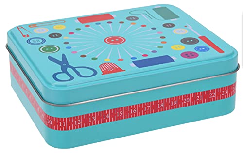 Mijoma - Kit da cucito in scatola di latta retrò