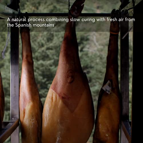 Monte Nevado Serrano Ham Spain - Min Weight 16Lb, 24 Months Avg Curing Time - Jamon Serrano - Great Family And Friends Gift #TOP3