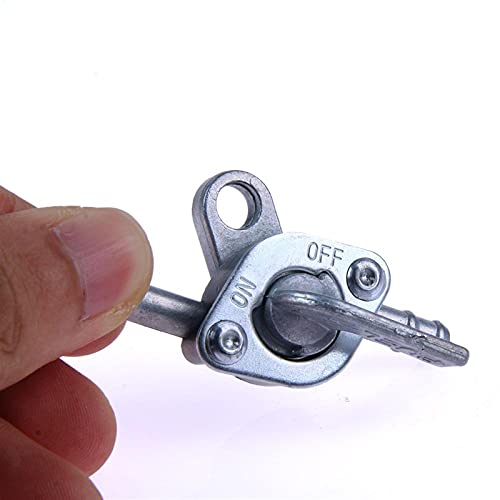 CHONSE Filtro de óleo universal de torneira de tanque de motocicleta interruptor Petcock de 0,6 cm e