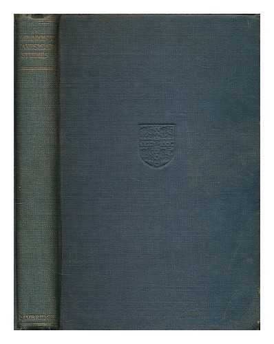 A companion to Shakespeare studies / edited by Harley Granville-Barker and G.B. Harrison