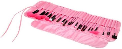 HotEnergy 24pcs Professional Wool Cosmetic Makeup Brush Set Kit Brushes&tools Make Up Case