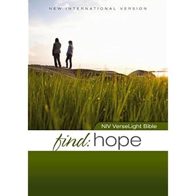 NIV, Find Hope: VerseLight Bible