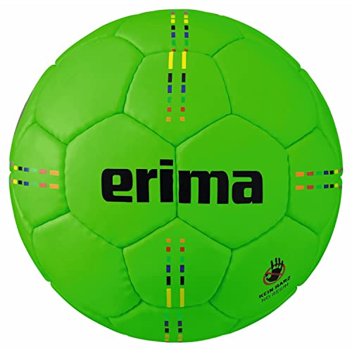 Erima Unisex Jugend Pure Grip No. 5 - Waxfree Handball (7202304), Green, 1