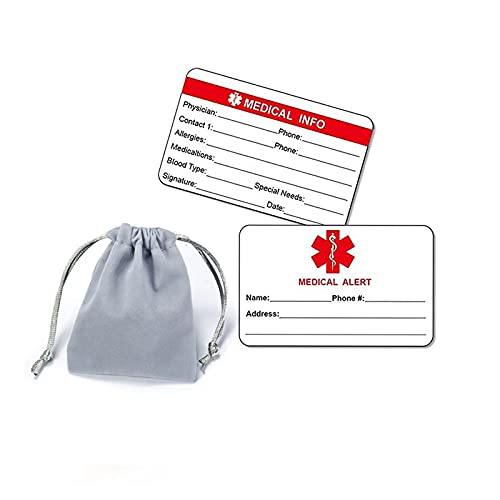 Mprainbow Custom Personalized Medical Alert Id Bracelet For Men, Adjustable Genuine Leather,Blood Thinner #TOP7