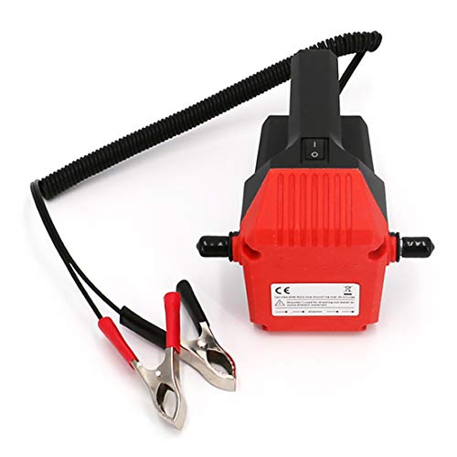 UTSAUTO 12V 60W Oil Change Pump Extractor DC Oil Diesel Extractor Oil Quick Extract Transfer Pump Scavenge Suction Kit for Car Boat Tubes Truck RV ATV and Other Vehicles