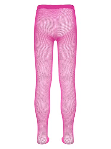 Aislor Toddler Girls Glitter Mesh Fishnet Tights Stockings Kids Sparkle Rhinestone Hollow Out Pantyhose Leggings Pants2