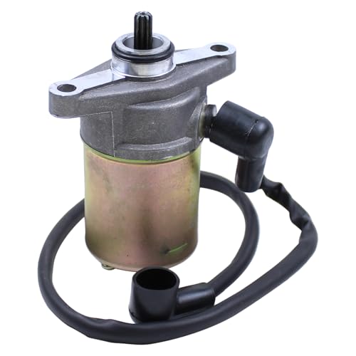 Anlasser Motor E Starter Motorrad Anlassermotor Startermotor Elektrostarter für GY6 50ccm 4 Takt China Roller 139QMB für Flex Tech AGM GMX ATU Baotian Benzhou Jinlun Jonway Qingqi Yiying Znen Longjia