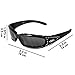 Global Vision Eyewear Marilyn 3 Womens Motorcycle Sunglasses with EVA Foam Padding Bling