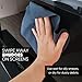 Premium Lens Screen Cleaning Cloth by Microfiber Wholesale | Black | 8”x8” | 10pk | Soft Microfiber Suede | Compact Size Reusable | No Lint Scratch-Free Durable | Lenses Screens iPads