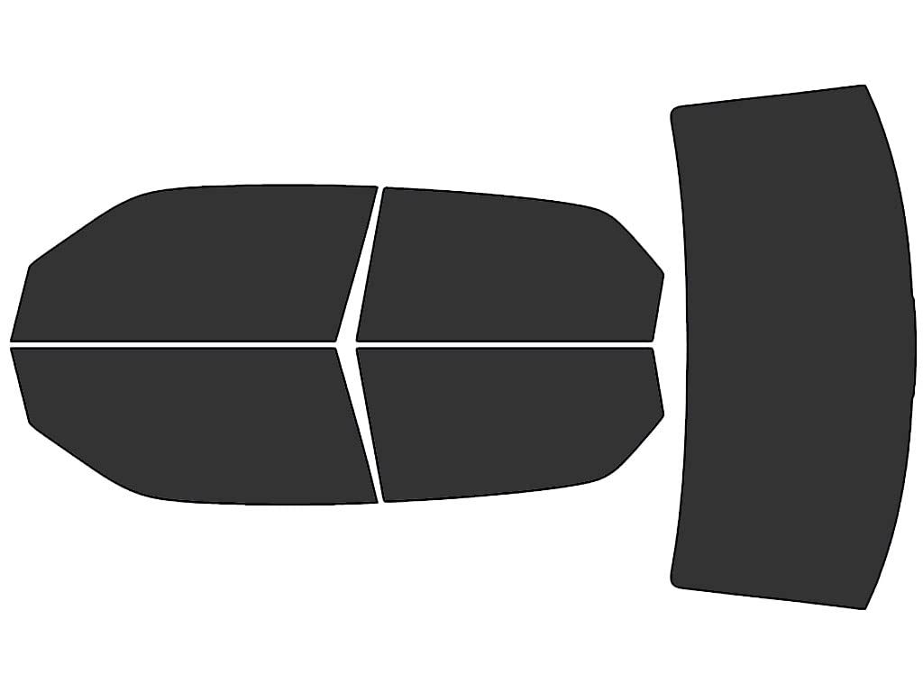 Rvinyl Window Tint Kit Compatible with Chrysler 300 2005-2010 - Complete Precut Kit - 20%