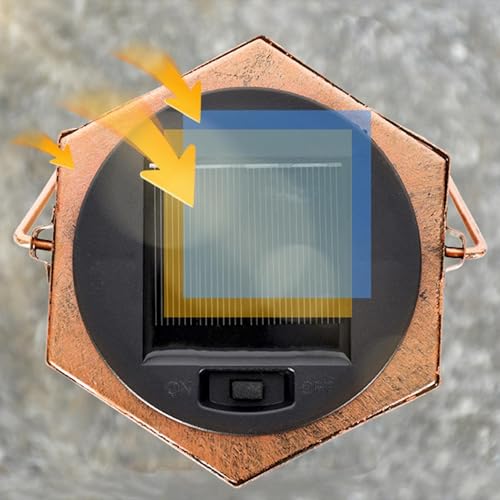 Luces solares para césped que iluminan la cochera y evitan zonas oscuras 6