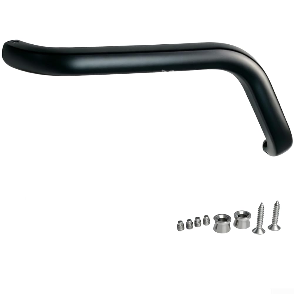Barra de apoyo de aluminio tipo L para caravana, barra de seguridad para baño, ducha, pasamanos antideslizante para ancianos, discapacitados, cámper, furgoneta, camión (BSL706-1B)
