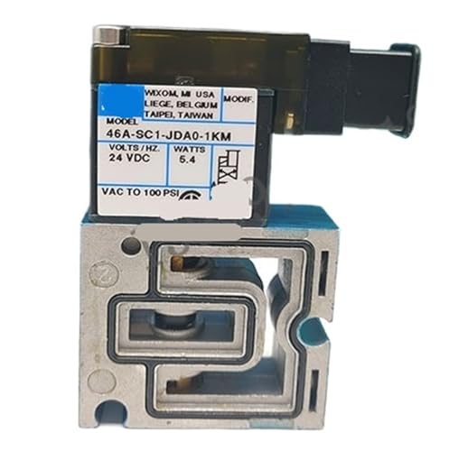 Électrovanne 46A-SC1-JDA0-1KM pour contrôle de fluide industriel