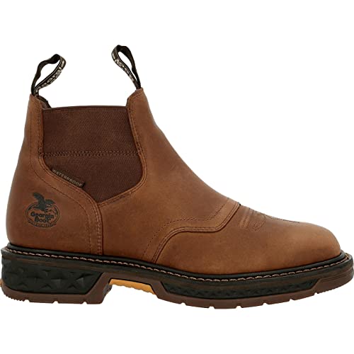 Georgia Boot Carbo-Tec Lt Waterproof Chelsea Work Boot Size 10(M) #TOP6