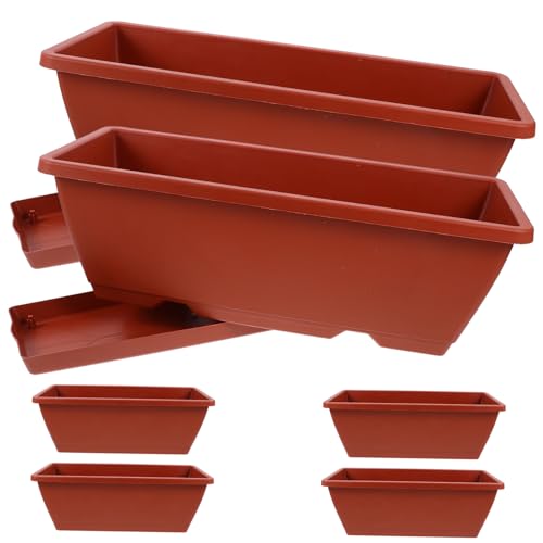 Jardineras Grandes Exterior Rectangular Marca BESPORTBLE