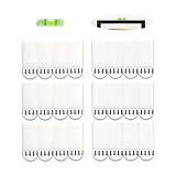 48-Pairs(96 Strips) Small Picture Hanging Strips Heavy Duty,Removable Hook and Loop Tape, Picture mo