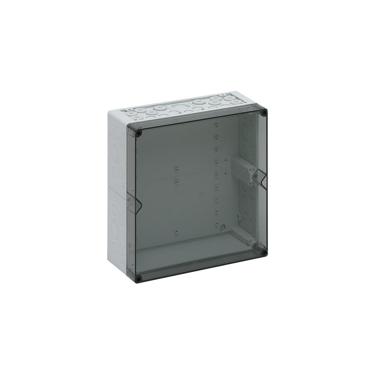 Spelsberg Leergehäuse mit Deckel, 300 x 300 x 132 mm, IP65, AKL2-T, transparent, 2249709
