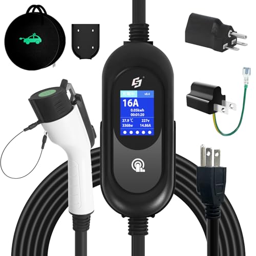 訳あり　ev100v充電機 Amazon.co.jp: 家庭用EV充電器 7.5M 長ケーブル 第二世代 新型