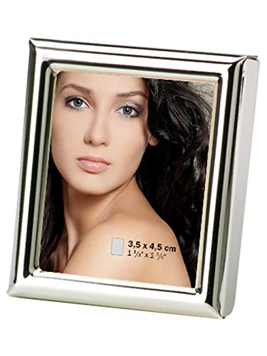 Walther Design Picture Frame Silver 3,5 x 4,5 cm Chloe Portrait Frame WD354S