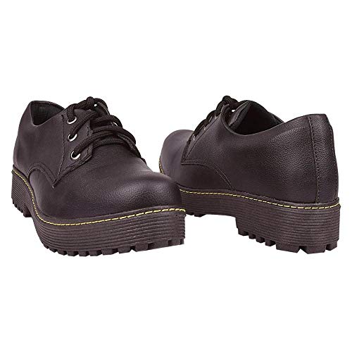 Oxford Feminino Chiquiteira Napa Preto Ff 38