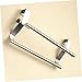 DECHOUS 2pcs Chrome Towel Racks 23cm Stainless Steel Bathroom Towel Rack Set Quick Dry Tool- Install