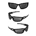 Global Vision Sly Foam Padded Motorcycle Sunglasses Black Frame
