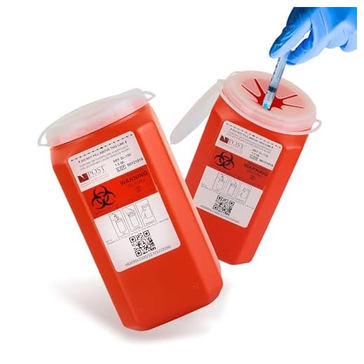 Post Medical 1.5 Quart Sharps Container