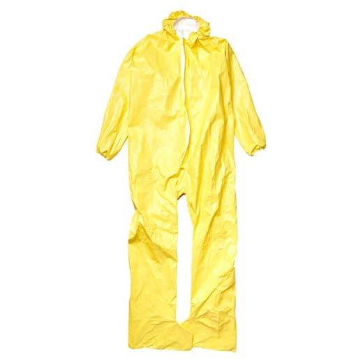 Dupont Combinaison de protection chimique Jaune Taille XL